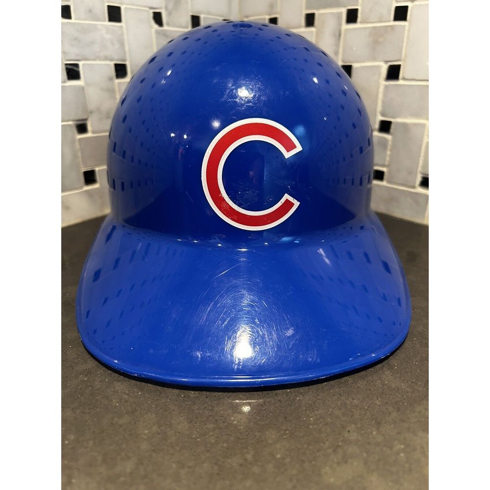 Vintage Chicago Cubs Souvenir Plastic Batting Helmet Baseball Cap